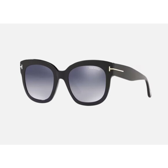 Tom Ford Accessories - Tom Ford Beatrix-02 TF613 01C 52-22-140MM Square Sunglasses